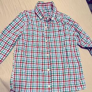 Boys 7 vineyard vines plaid button down